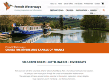 Tablet Screenshot of french-waterways.com